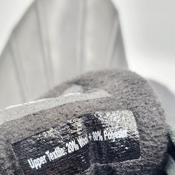 Sperry Saltwater Duck Boots Black & Tan Wool Waterproof Side Zip Women's Sz 6.5 - Picture 11 of 12